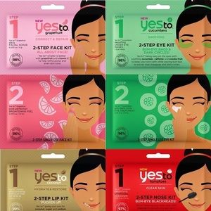 Skin care face masks